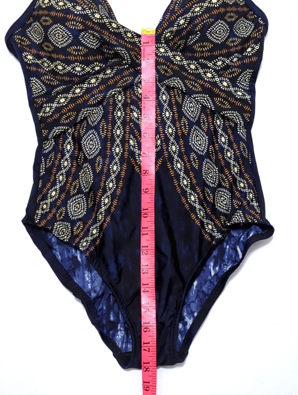Miraclesuit Akasha Escape One Piece Swimsuit 8 Slimming Shaping Underwire Resort - Picture 9 of 9
